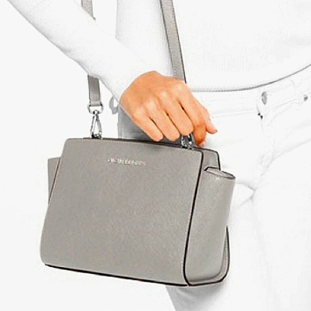 MICHAEL KORS Selma Saffiano Crossbody Bag NWT